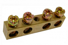 Нулевая шина S.P087 6х9 4/1 отв. фото