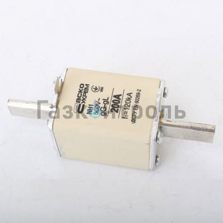 Предохранитель 200а nh1 gL gG 500v l1=120KA фото 1