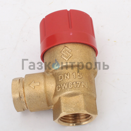 Клапан предохранительный Prescor 3 bar 1/2" фото 1